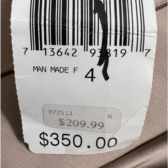 Kay Unger satin mother of the bride dress, taupe, - Picture 3 of 3